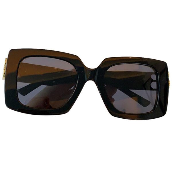 

oversized rectangle sunglasses women men 2021 brand design acetate frame fashion cool sun glasses shades female, White;black