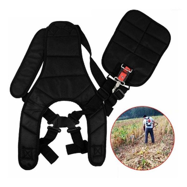 

storage bags adjustable nylon grass cutter shoulder strap back garden lawn mower belt strimmer trimmer carry park farm supplies1