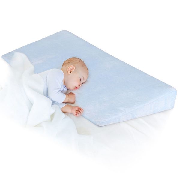 2020 novo bebê sono posicionador travesseiro anti-refluxo alta inclinação recém-nascido bebê berço cunha lj201014