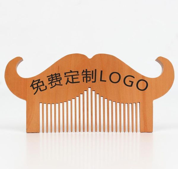 

l gift natural wooden comb beard comb pocket bbylit sweet07, Silver