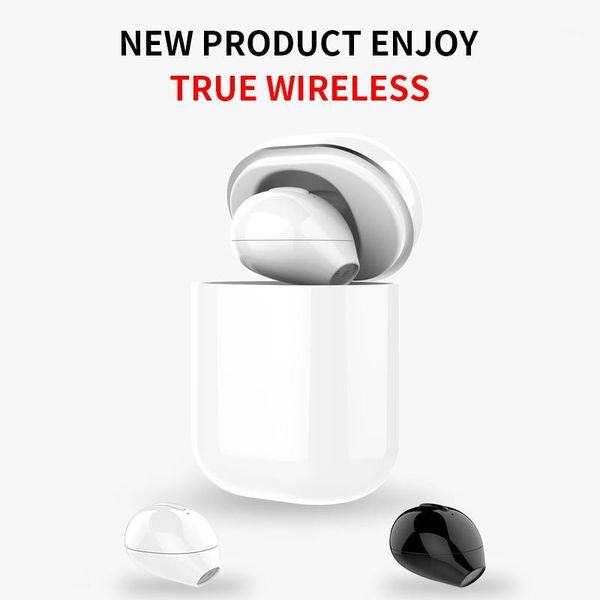 

sqrmini x20 ultra mini wireless hidden small bluetooth headset 3hours music play button control earbud with charge cas1