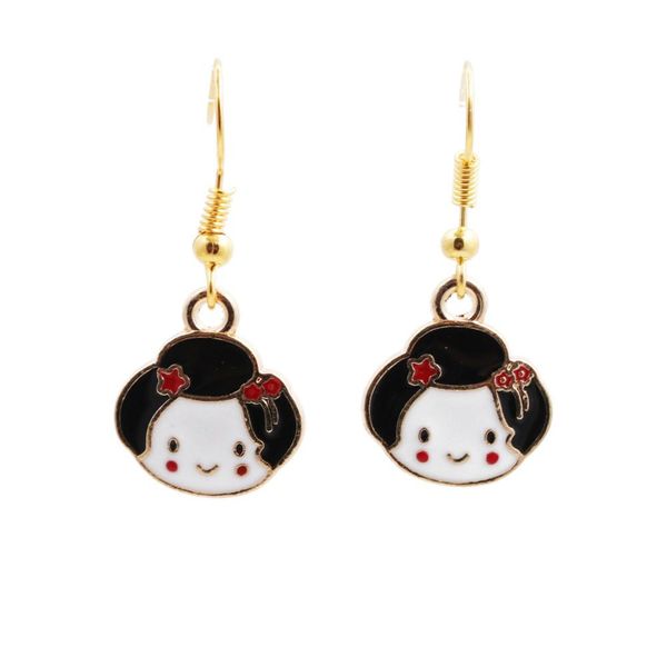 

симпатичные серьги ушной крюк серьги оптом фабрика прямых продаж милые серьги sqcoas homes2007, Black