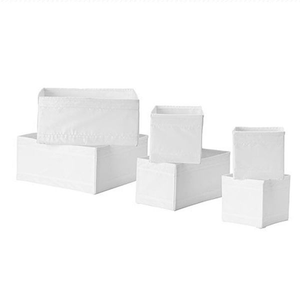 

одежда box, набор из 6, организация носки, ремни и драгоценности в вашем гардеробе или комодом, Pink;blue