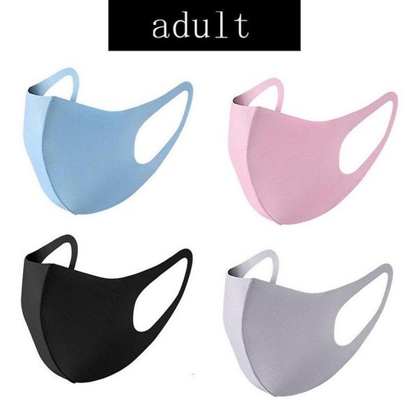 

respirator tools face ice pm2.5 mask anti-bacterial fashion dustproof dwa28 washable silk masks reusable cotton anti dust in stock mout pkmm