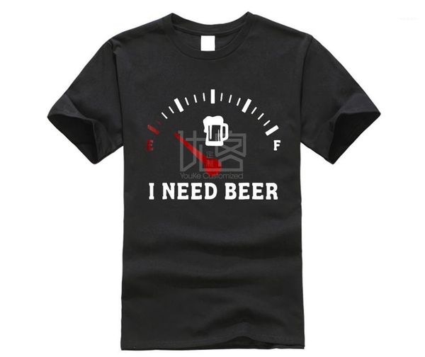 

brand men shirt fuel gauge i need beer t shirt out of beer lover1, White;black