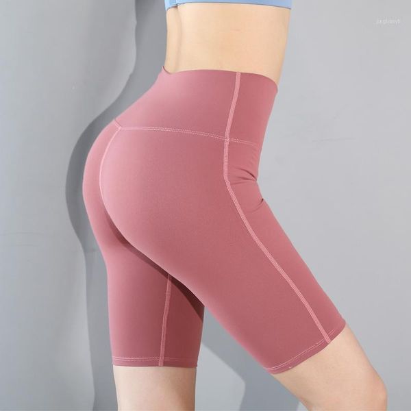 

yoga outfits fitness capris women's tight sports running gym training shorts short sport ladies1, White;red