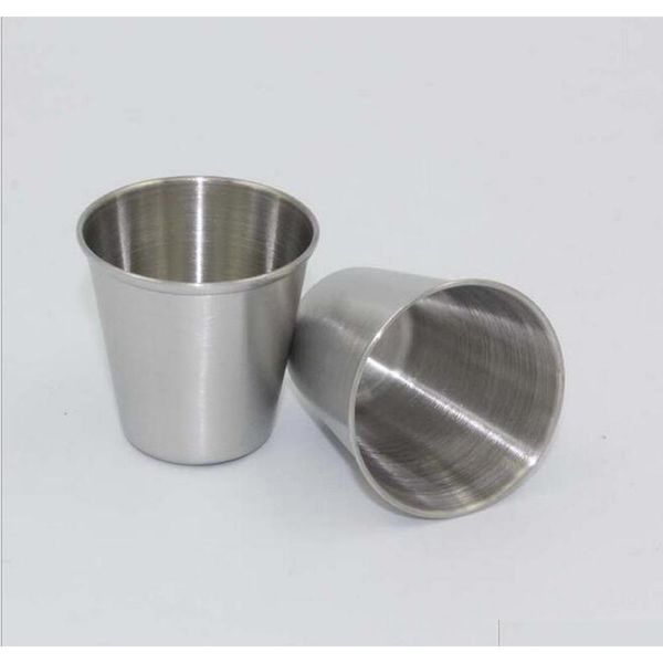 

30ml 1oz stainless steel tumbler sglasses cups drinking glass wine beer whiskey mug port jllrha bdebag