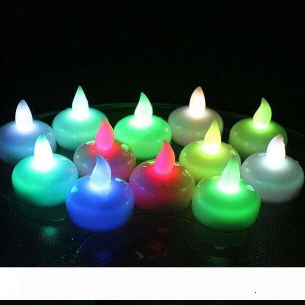 

flameless tealight tea candles waterproof christmas floating led light lamp bulb for wedding birthday party decoration