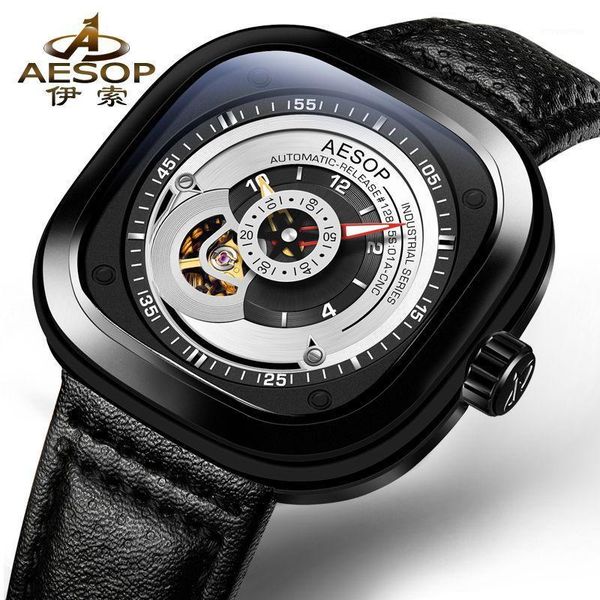

new 2020 wristwatch men's business male clock luminous waterproof popular selling personality men's watch1, Slivery;brown