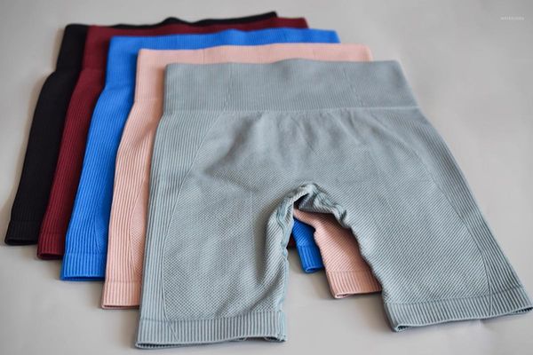 

yoga outfits high waist compression gym leggings women tummy control pants sports stretchy knee length tights running fitness leggings1, White;red