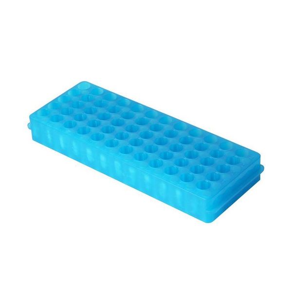 

60 holes centrifuge test tube rack 2 side test tubes holder bracket 0.5ml/1.5ml centrifuge vial tube support laboratory qyleyd