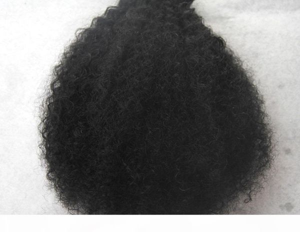 

black color 100% 10-30 inchs human hair malaysian kinky curly bulk hair for braiding in no weft hair bulk