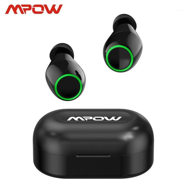 

mpow t6 updated wireless bluetooth 5.0 ipx7 waterproof 40h playing time for 11 xs xr huawei s10 s91