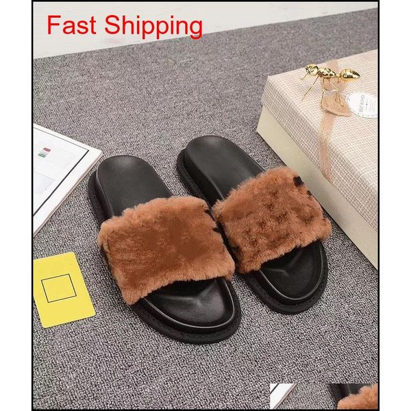 

designer fashion keep warm in winter women home casual sandals slippers brand high-quality flo qylzxp new_dhbest
