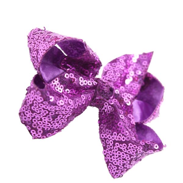 30 adet (Çiftler içinde 15 Renkler) Bling Sparkly Sequins Bows Timsah Saç Klipleri Bebek Kız Mix Renkli Katı Şerit Saç Yaylar Klip LJ201226