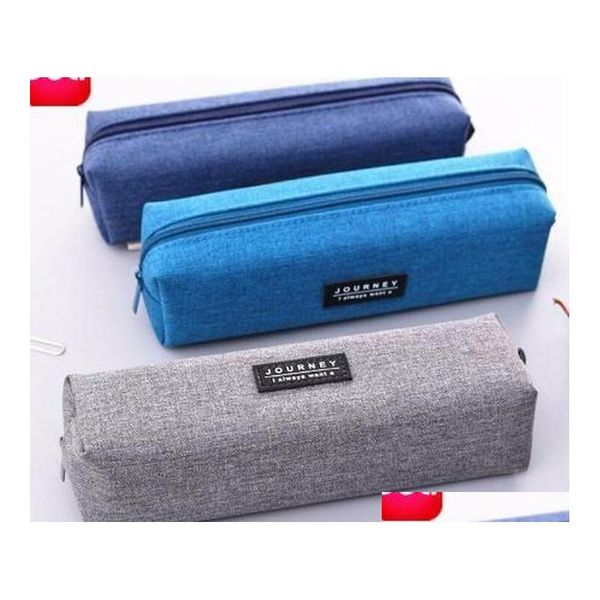 

pencil case gift for boys girls bags pen holders school supplies stationery simple style pencil box colors vkrq0