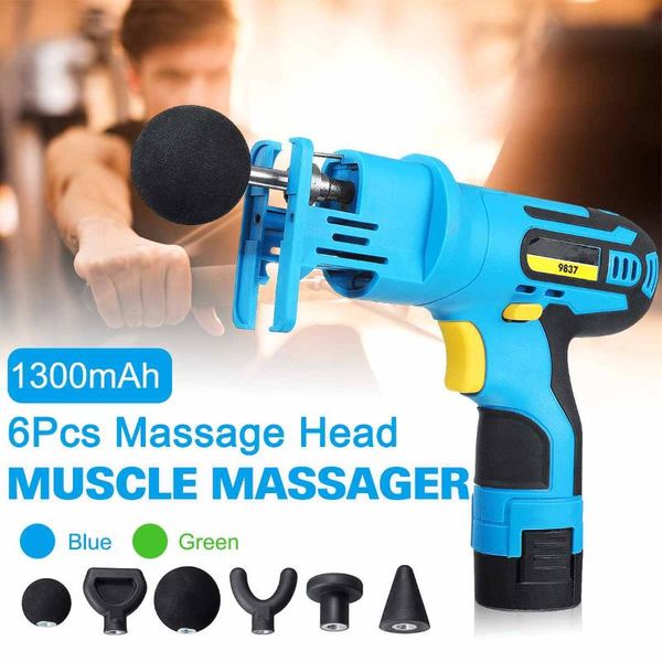 

electronic muscle massage gun vibration sport therapy body massager muscle relaxation pain relief shaping gun slimming health