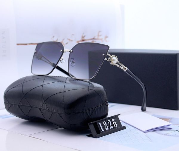 

ins new fashion luxury elegant pearl polarized driving designer sunglasses for women girls ladies uv proof, White;black