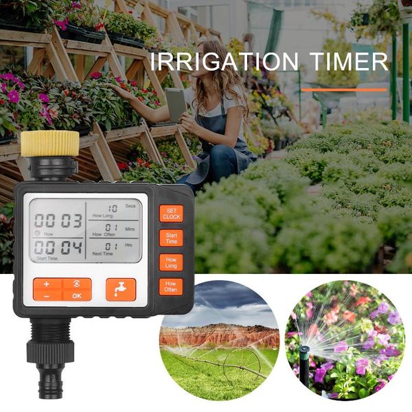 

digital water timer programmable outdoor single outlet automatic on off water faucet hose timer irrigation system controller
