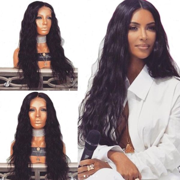 

curly human hair wig short bob lace front human hair wigs for black women brazilian deep water wave 28 30 inch long, Black;brown