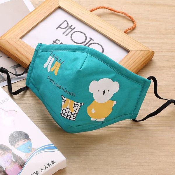 

reusable kids mask pm2.5 anti haze breath valve anti dust cotton mouth masks child boy activated carbon filter respirator washable face mas