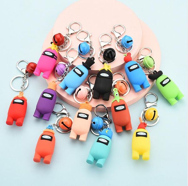 

среди нас дизайнеры брелок среди нас в сша брелок аниме милый мультфильм красочные килограммы брелок автомобильные ключи аксессуары продажа, Red;brown