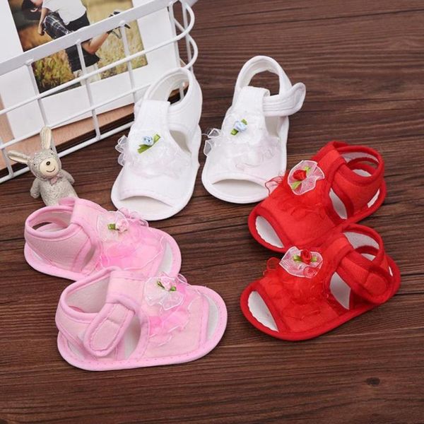 

baby girls shoes 3color новорожденные младенческие девочки детские кроватки обувь мягкие единственные противоскользящие кроссовки цветок 18j
