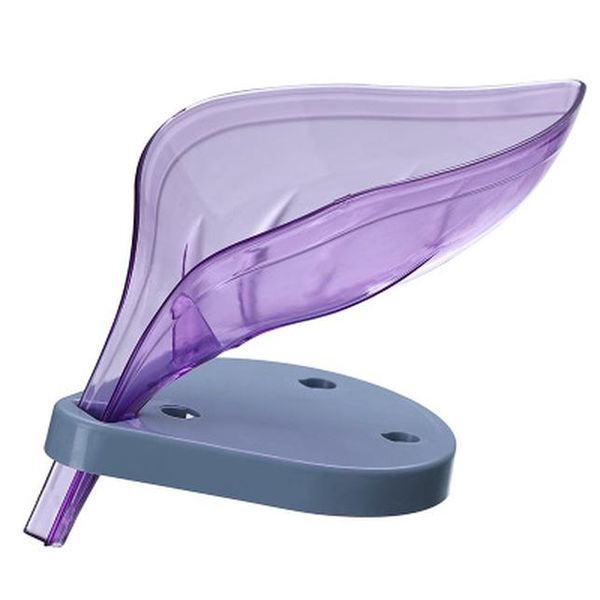 

leaf soap holder bathroom shower soap dish wall shelf plastic bath tray shower plates soap storage box with drain wholesale q bbyrki
