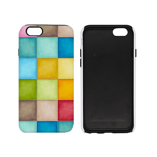 

pc+tpu new style 3d 2 in 1 sublimation phone case for iphone 6