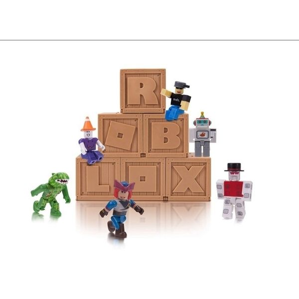 

iju4hmystery character series 2 roblox figure toy blind box 6 action plastic bag doll hand made toys9kjyu, Silver