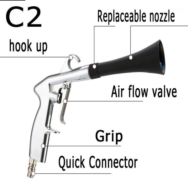 

car interior cleaning, dust blowing gun, dust removal gun, high pressure car wash and blow gun.1