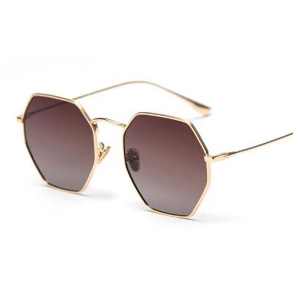 

sunglasses womens polarized fashion men shades thin metal full frame gradient luxury sun glasses for driving black eyewear uv400, White;black