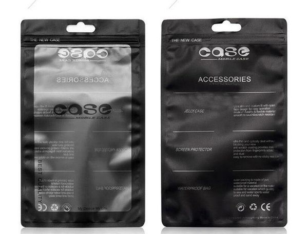 

12x20cm plastic zipper bag cell phone accessories mobile phone case cover packaging package bag for iphone12 11 p jllrpk dh_niceshop