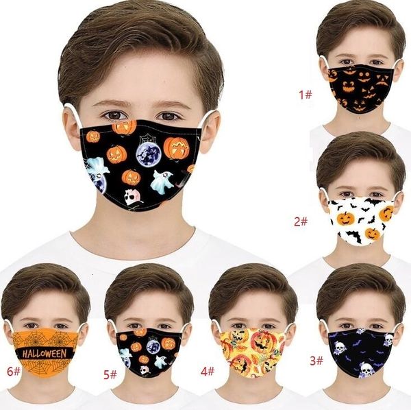 

6cd5with designer adults kids chrismas party filter washable joker face digital printed mask halloween protection cotton mas