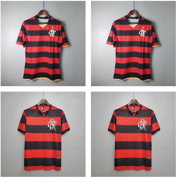 

Retro flamengo soccer jersey 1978 1982 1988 1990 1995 2008 2009 home red black Vintage Classic commemorate Collection Flemish football HGJKCYREWQ, Black;yellow