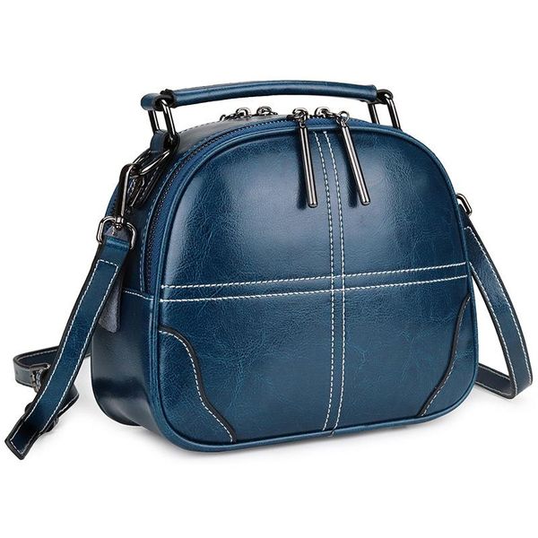 

shoulder bags leather handbags messenger bag cowhide fashion retro oil wax