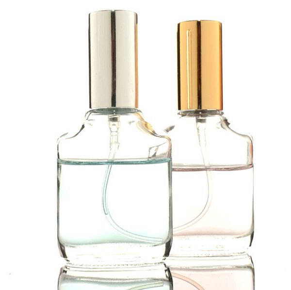 2018 novo 100 pcs 10ml perfume pulverizador de vidro de vidro cosmético engarrafamento portátil