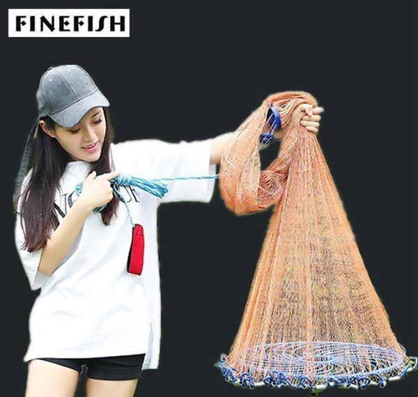 

nets small sports cast fishing usa mesh hunting finefish throw 2.4-7.2m net line hand network strong multifilament catch easy sqcof