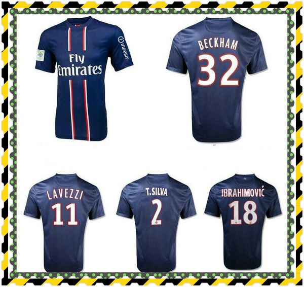 

2012 2013 ибрагимович бекхэм ретро футбол джерси 12 13 pastore lavezzi menez t.silva matuidi verratti винтажная классическая футболка, Black;yellow