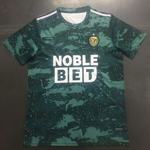 

2020 2021 slask wroclaw soccer jersey home 20 21 football shirt s-2xl, Black;yellow