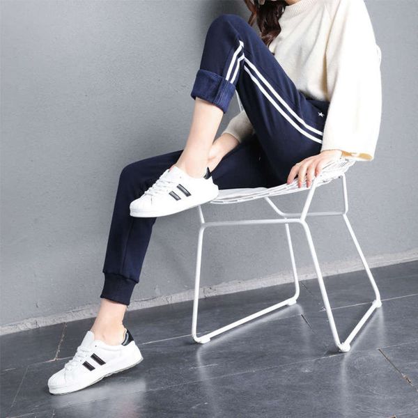 

student plush women's harem korean sports version of all-around bodysuit leggings casual winter warm bf style pants, Black;gray