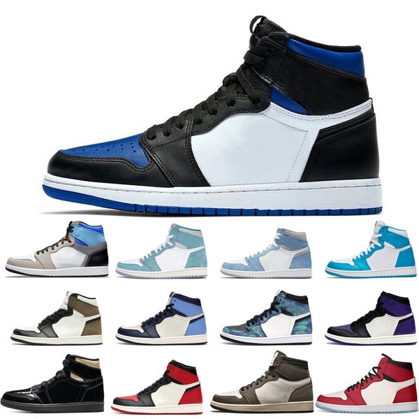 

2022 basketball shoes 1s men 1 women tint toe dutch green fearless maison chateau rouge pink quartz smoke grey obsidian pollen shadow qualit