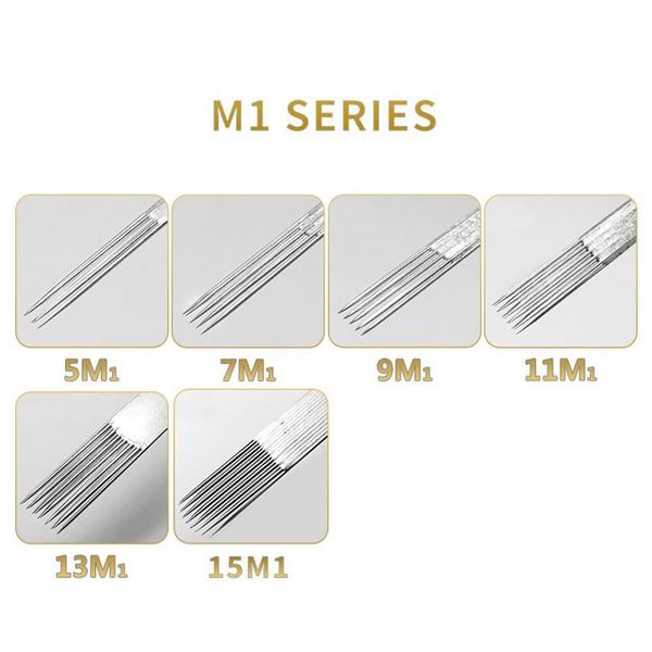 

ghost spider 50 pcs/box single stack magnums tattoo needle pre-sterilized tattoo needles with medical stainle qylsfg