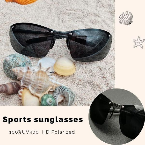 

outdoor fishing carbon sunglasses for men, White;black