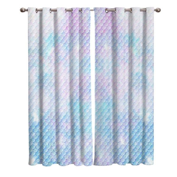 

beautiful mermaid scales window treatments curtains valance window curtains curtain rod living room bathroom kitchen bedroom