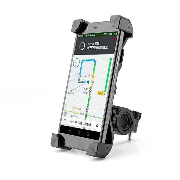 

smart adjustable rotation anti motor vehicle, bicycle handle universal mobile phone bracket, 360 degrees