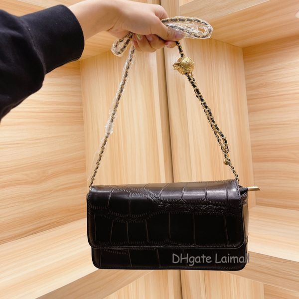 

fashion women corocdile pattern satchel genuine leather shoulder bag chain handbags messenger bags gorgeous and noble purse
