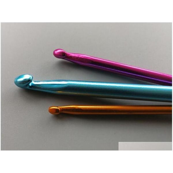

3 sizes in 1 set keychain hooks, diy multicolour crafts knitting needles mini alumi qyldbw bdetoys
