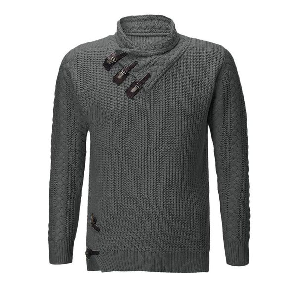 

men's sweaters 2021 winter leisure turtleneck men pullovers fashion selling causal long sleeve 3 color solid sweatercoat hommes veste, White;black