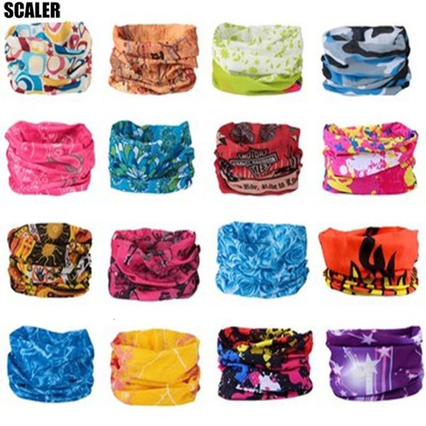 

outdoors seamless anti-uv sport cycling ski bandana ride face mask magic scarf hiking camping headband spf, Black